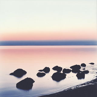 Atelier Coralcap style, Midjourney V6.1: realistic landscape photograph of quiet dawn
