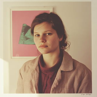 Atelier Coralcap style, Midjourney V6.1: photographic portrait of female protagonist