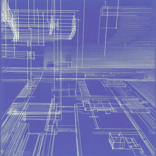 Atelier Coralcap style, Midjourney V6.1: technical infrastructure blueprint schematics