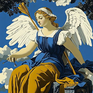Chromapulp style, Midjourney V6.1: classical 18th-century oil painting