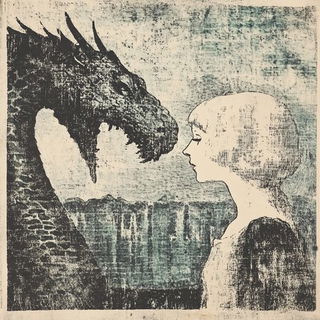 Spectraposter style, Midjourney V6.1: retro fairy-tale illustration