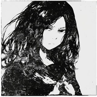 Spectraposter style, Midjourney V6.1: black-and-white manga comic strip