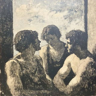 Spectraposter style, Midjourney V6.1: classical 18th-century oil painting