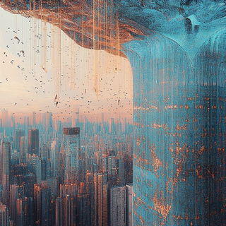 Ruinwire Gothic style, Midjourney V6.1: megacity with futuristic bioarchitecture