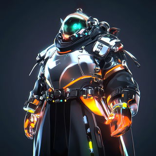 Toucansurge style, Midjourney V6.1: concept art character design of retropunk steam knight