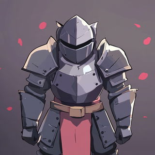 Anvilpop style, Midjourney V6.1: concept art character design of retropunk steam knight