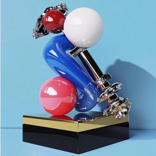 Petalrouse style, Midjourney V6.1: abstract 3D render