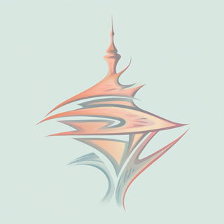 Redmouth Taffeta style, Midjourney V6.1: bold minimalist logo design for Istanbul city municipal services