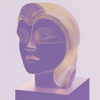 Impastorift style, Midjourney V6.1: abstract 3D render