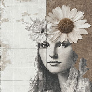 Quinacridone Afterrain style, Midjourney V6.1: traditional folk art