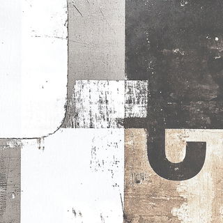Quinacridone Afterrain style, Midjourney V6.1: typographic composition with large letters