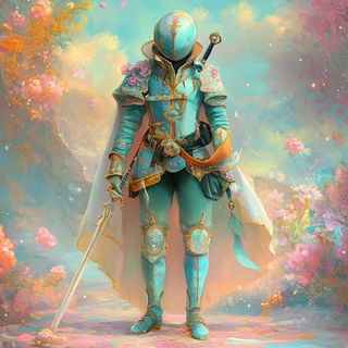 Galehatch style, Midjourney V6.1: concept art character design of retropunk steam knight
