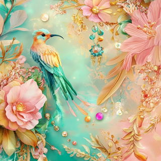 Galehatch style, Midjourney V6.1: creative pattern composition