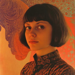 Moonharbor Cartotheque style, Midjourney V6.1: photographic portrait of female protagonist