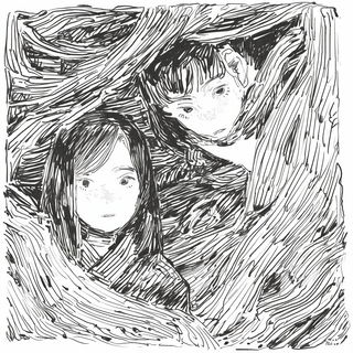 Madder Ink Front style, Midjourney V6.1: black-and-white manga comic strip