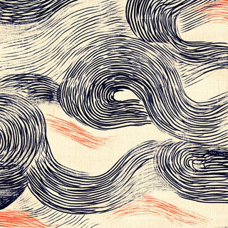 Madder Ink Front style, Midjourney V6.1: creative pattern composition