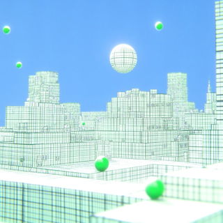 Chromatocopy style, Midjourney V6.1: abstract 3D render