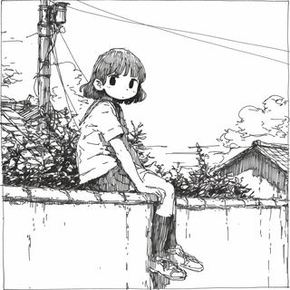 Chromatocopy style, Midjourney V6.1: black-and-white manga comic strip