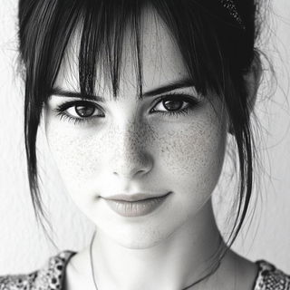 Chromatocopy style, Midjourney V6.1: photographic portrait of female protagonist
