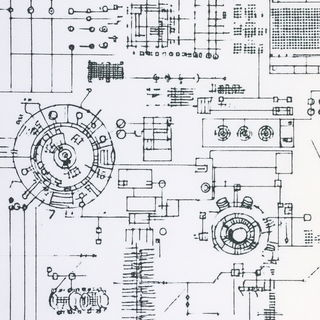 Chromatocopy style, Midjourney V6.1: technical infrastructure blueprint schematics
