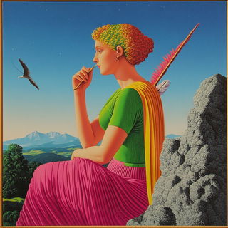 Brushmark Behemoths style, Midjourney V6.1: classical 18th-century oil painting