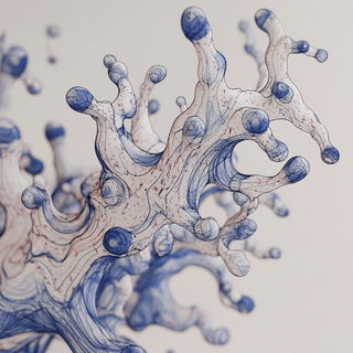 Cliffetch style, Midjourney V6.1: abstract 3D render