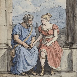 Cliffetch style, Midjourney V6.1: classical 18th-century oil painting