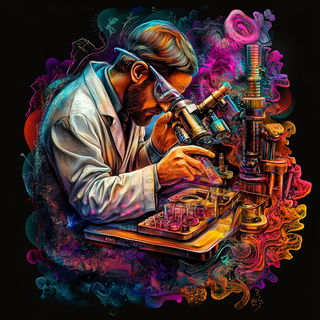 Pilgrimscale style, Midjourney V6.1: editorial illustration for popular scientific magazine cover