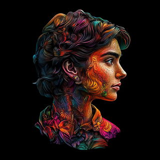Pilgrimscale style, Midjourney V6.1: photographic portrait of female protagonist