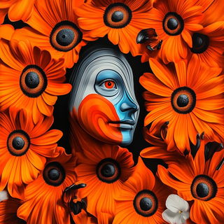 Chromafoundry style, Midjourney V6.1: traditional folk art