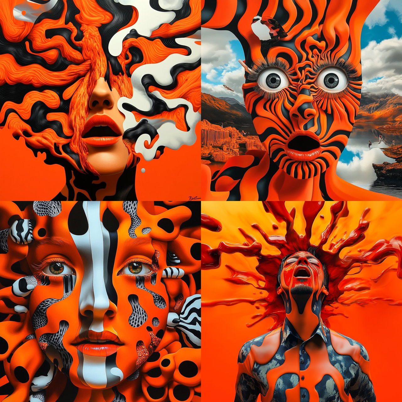 Chromafoundry style, Midjourney V6.1, render 1 of 4
