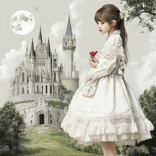 Mycoclastica style, Midjourney V6.1: retro fairy-tale illustration