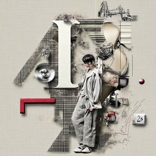 Mycoclastica style, Midjourney V6.1: typographic composition with large letters