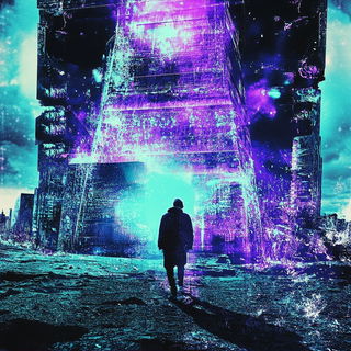 Ripplerefract style, Midjourney V6.1: cinematic shot from sci-fi movie