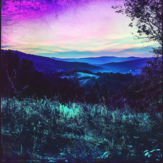 Ripplerefract style, Midjourney V6.1: realistic landscape photograph of quiet dawn