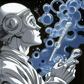 Burlap Crown style, Midjourney V6.1: editorial illustration for popular scientific magazine cover