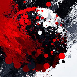 Letterpress Sunstrike style, Midjourney V6.1: abstract 3D render