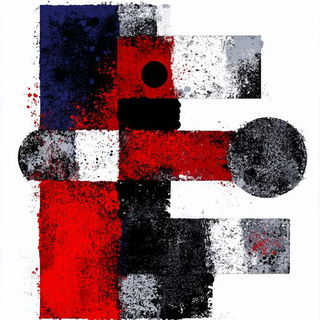 Letterpress Sunstrike style, Midjourney V6.1: typographic composition with large letters