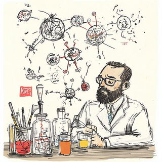 Solmushroom Baroque style, Midjourney V6.1: editorial illustration for popular scientific magazine cover