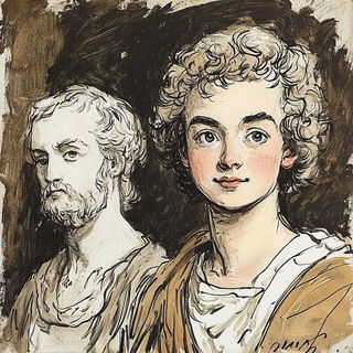 Solmushroom Baroque style, Midjourney V6.1: classical 18th-century oil painting