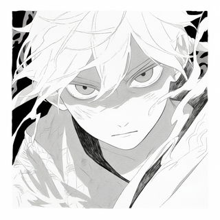 Rainbow Pour Stories style, Midjourney V6.1: black-and-white manga comic strip