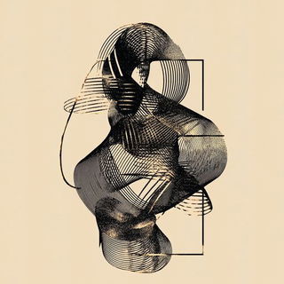 Sangha Marbling style, Midjourney V6.1: abstract 3D render