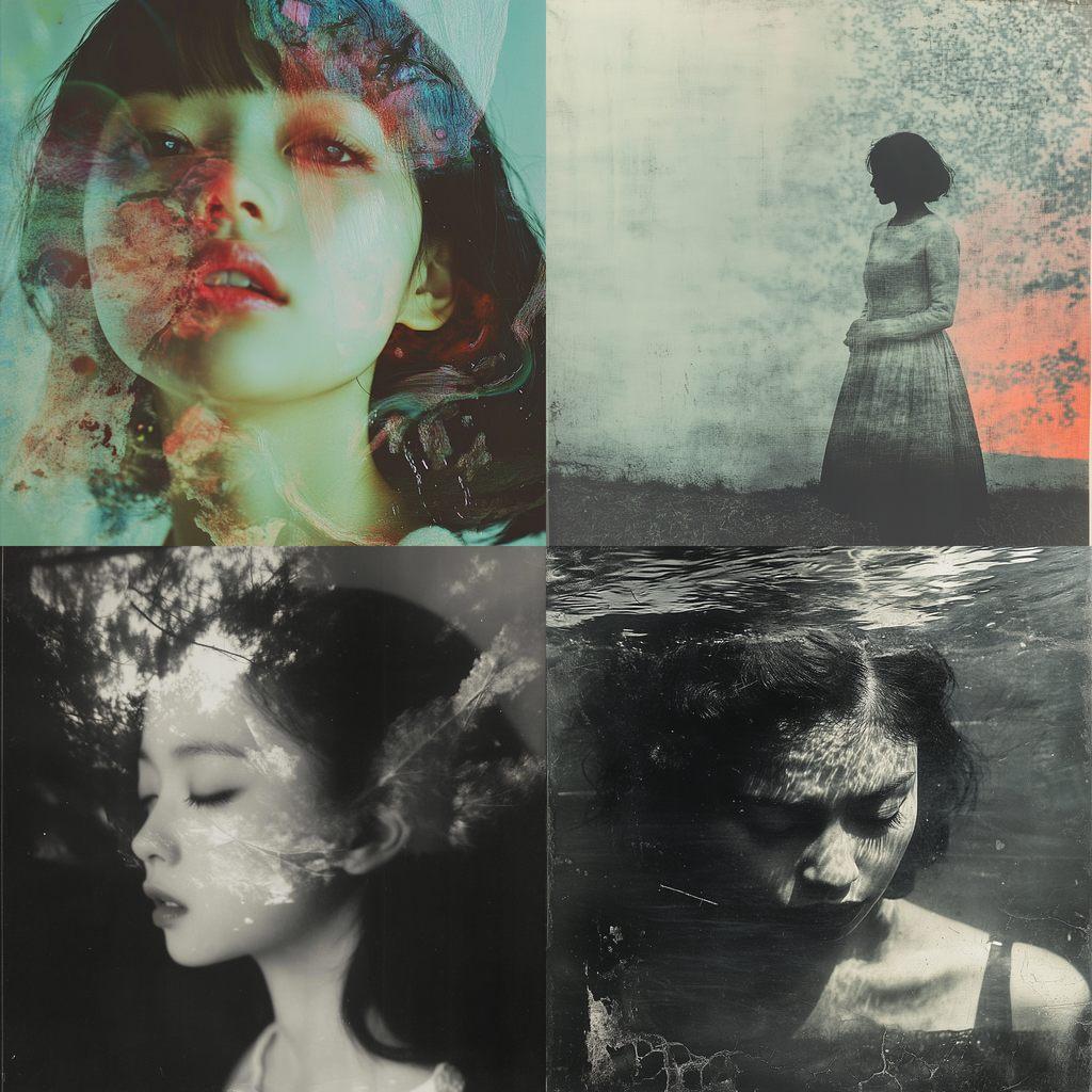 Daisuke Yokota style, Midjourney V6.1, render 1 of 4