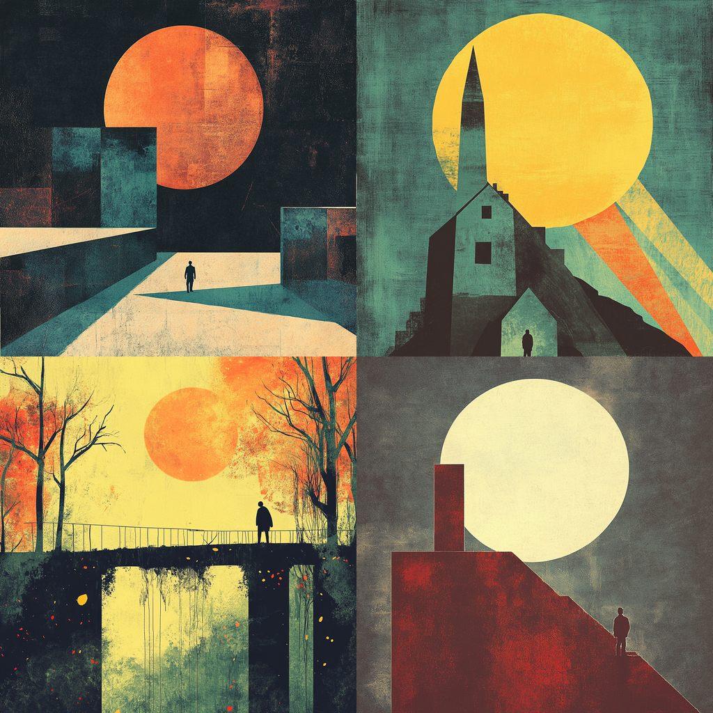 Dan Matutina style, Midjourney V6.1, render 1 of 4