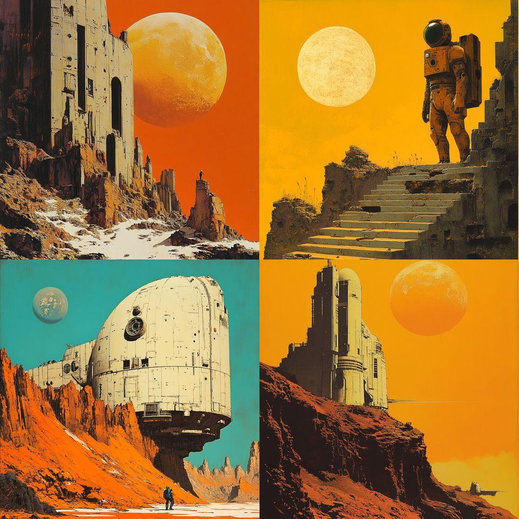 Dan McPharlin style, Midjourney V6.1, render 1 of 4