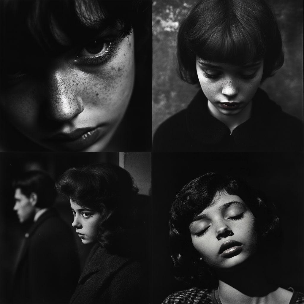 Dave Heath style, Midjourney V6.1, render 1 of 4