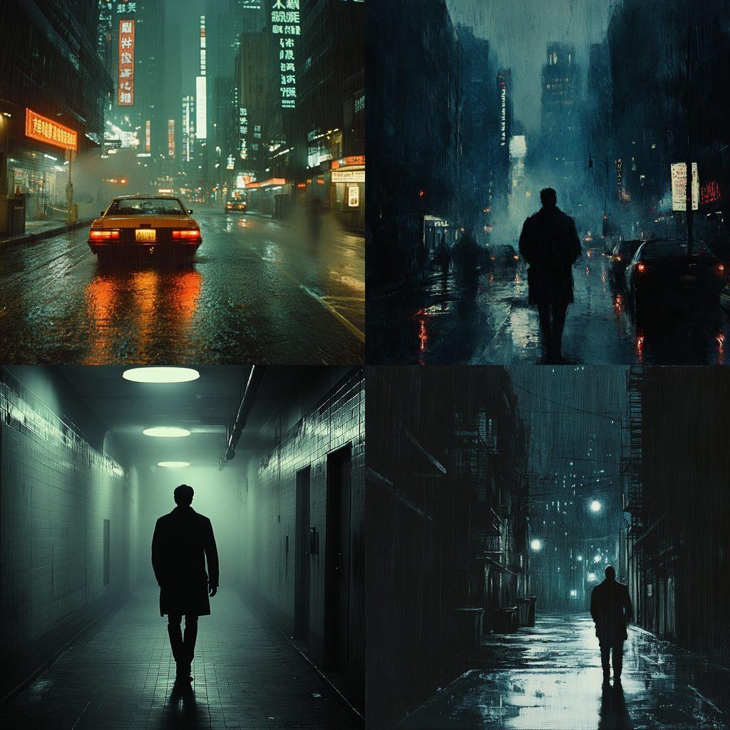 David Fincher style, Midjourney V6.1, render 1 of 4