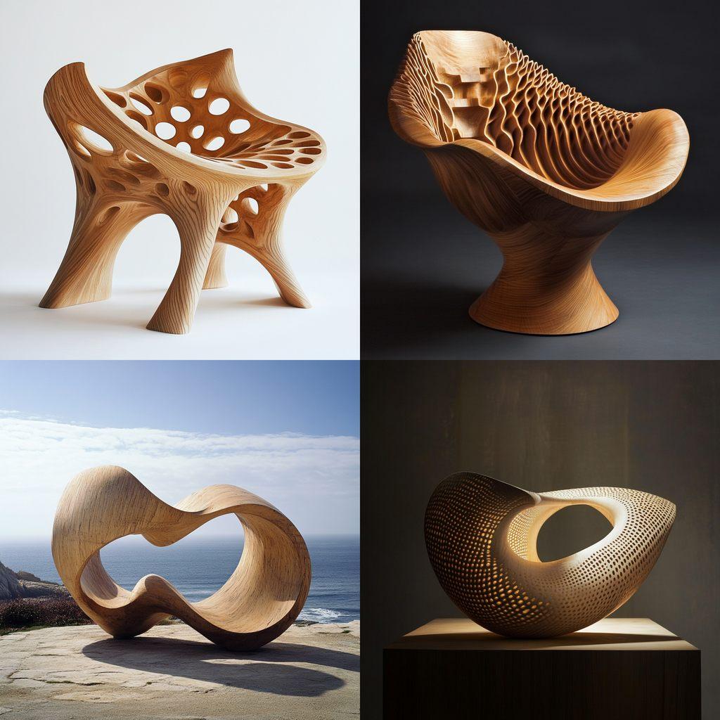 David Trubridge style, Midjourney V6.1, render 1 of 4