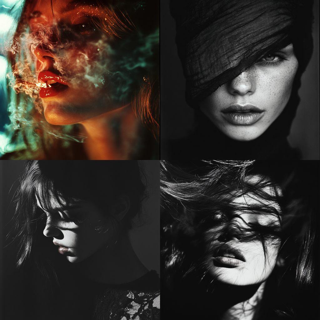 Davide Sorrenti style, Midjourney V6.1, render 1 of 4