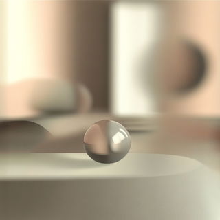Haloed Greenroom style, Midjourney V6.1: abstract 3D render